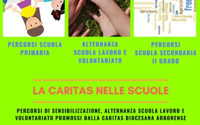 La Caritas nelle scuole: proposte A.S. 2018-2019