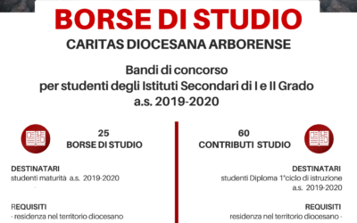 Bandi di concorso per l’assegnazione di borse di studio per studenti degli Istituti Secondari                         di I e II Grado a.s. 2019-2020 ﻿