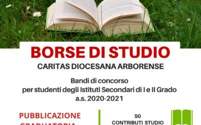 Contributi allo Studio 2021 – Pubblicazione graduatoria