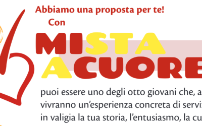 “MI STA A CUORE – CURARE IL PRESENTE PER SOGNARE IL FUTURO”. CARITAS ITALIANA PER I GIOVANI.