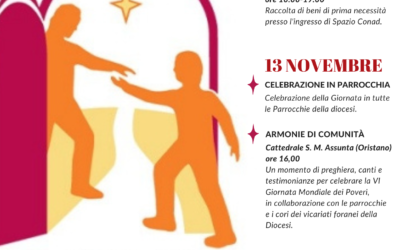 VI Giornata mondiale dei Poveri                                             nella Diocesi ARBORENSE