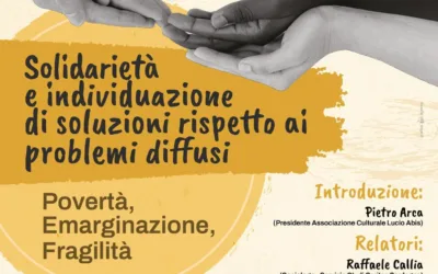 solidarietà e soluzioni alla povertà